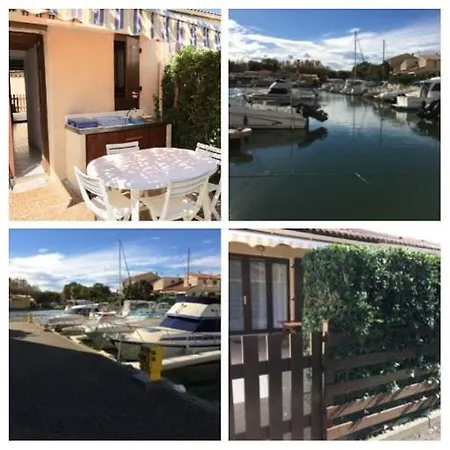 Dom wakacyjny Agreable Dans La Marina Avec Piscine